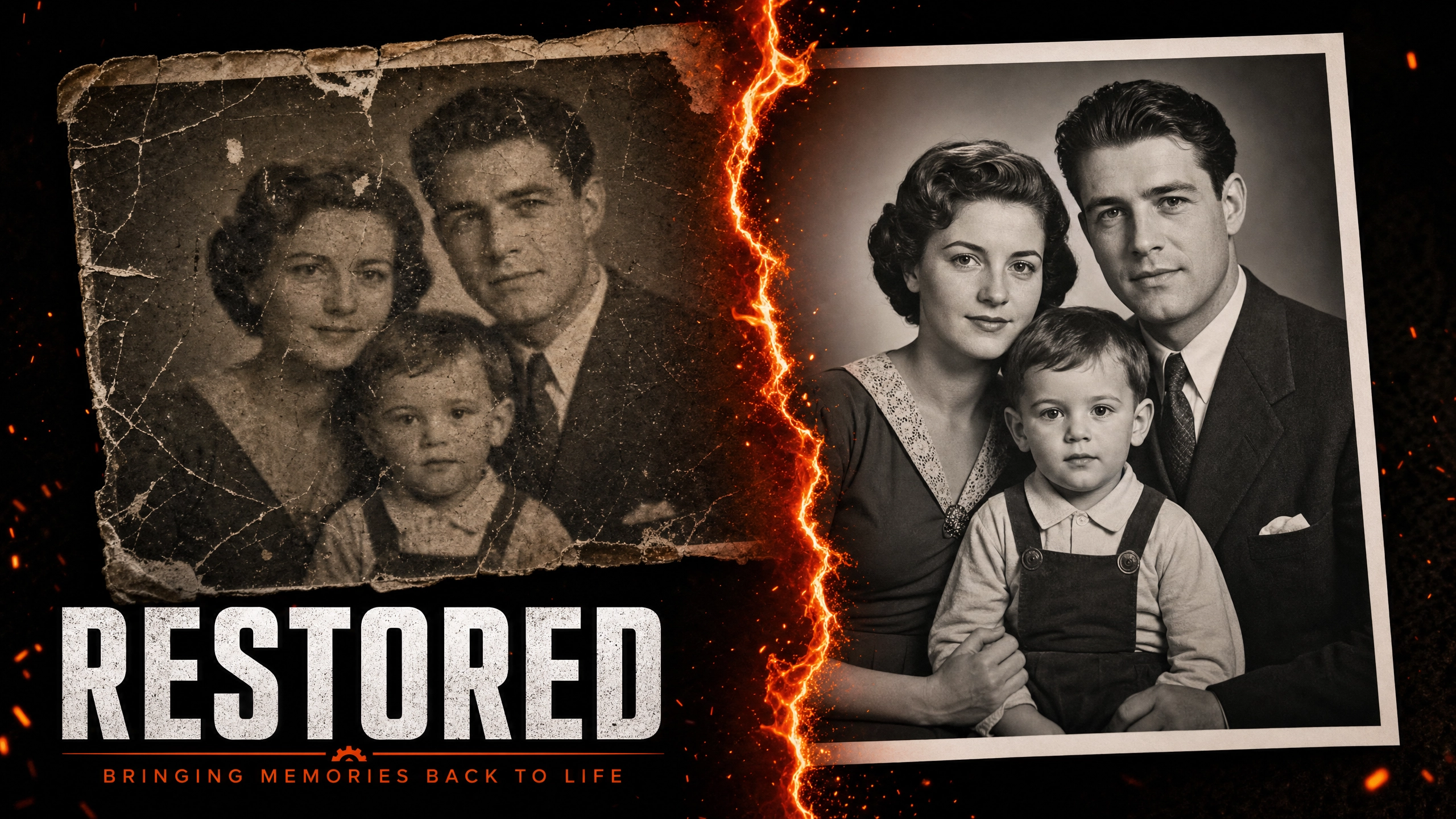 Old Photo Restoration example